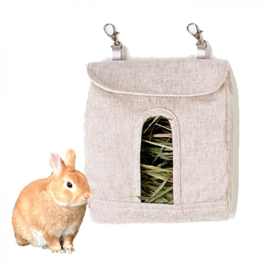 S.fields.inc正規直営店 うさぎエサ入れ 牧草袋 牧草BOX ウサギ餌入れ