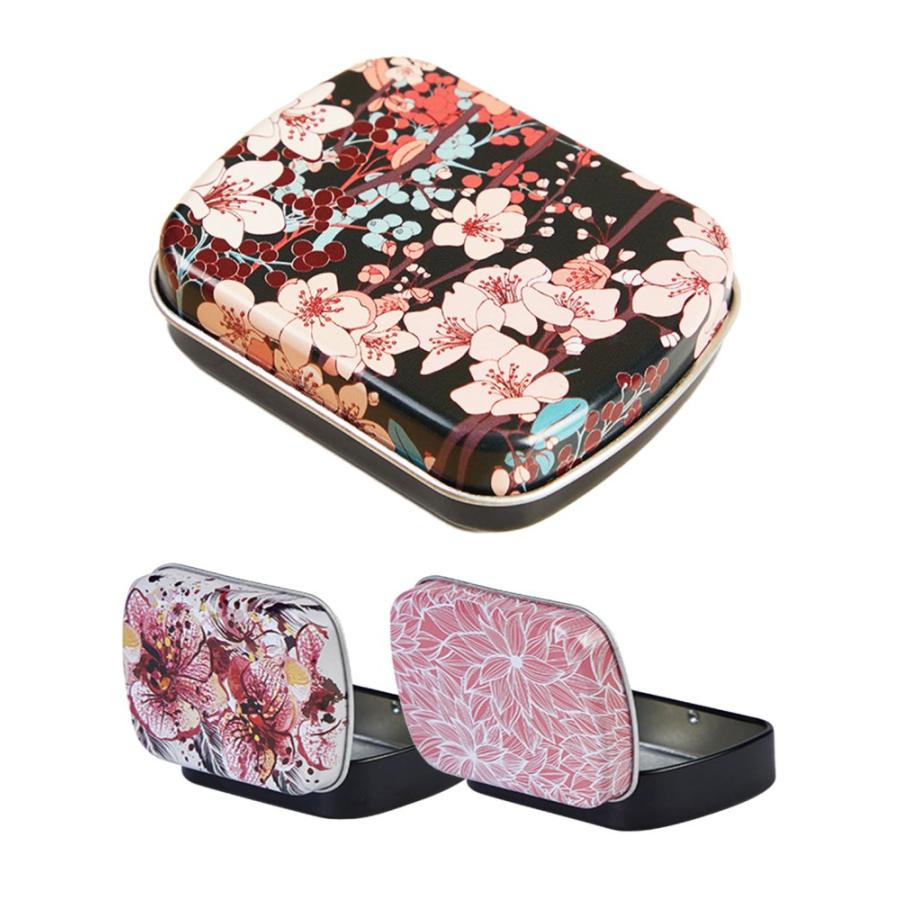S.fields.inc正規直営店 ブリキ缶 小物入れ 3個セット 蓋付き 小 ミニ