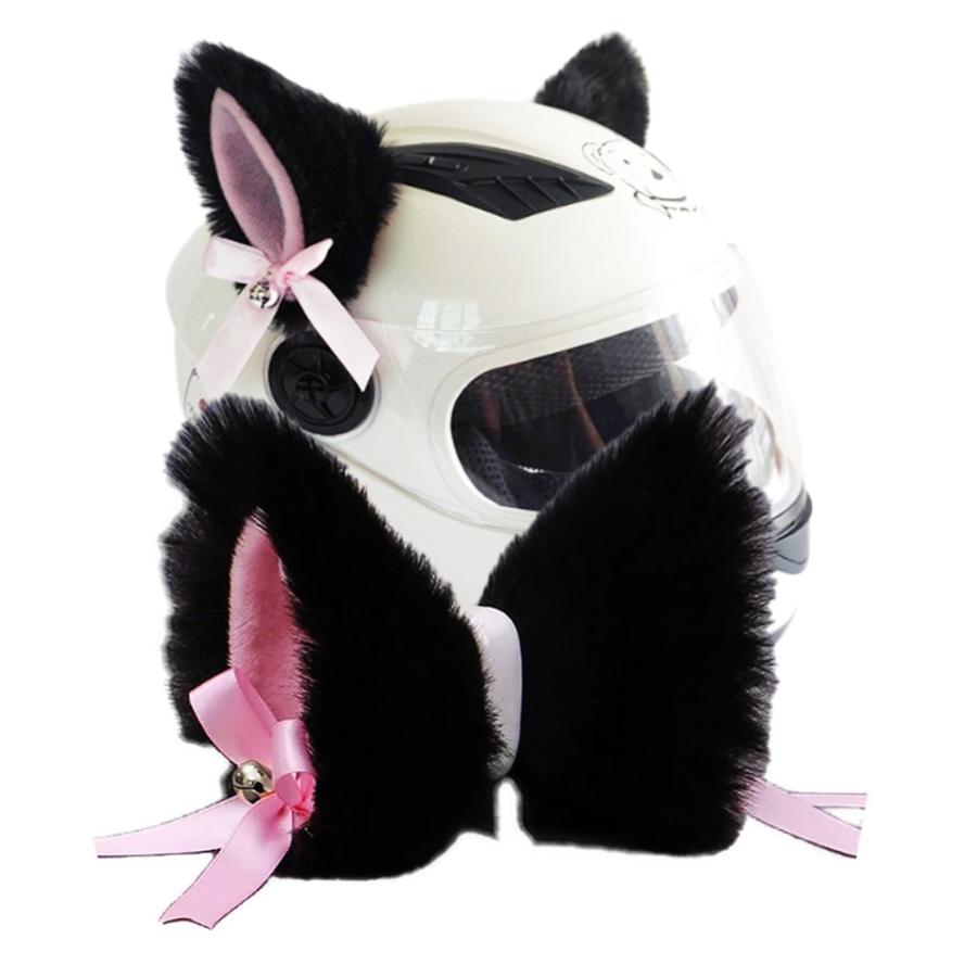 S.fields.inc正規直営店 猫耳 ヘルメット用 バイク 後付け 自転車