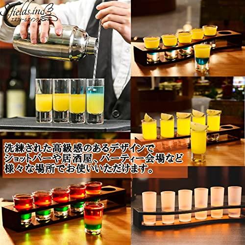 S.fields.inc正規直営店 ショットグラスホルダー 6穴 テキーラグラス 日本酒 Bar バーカウンター 居酒屋｜sfinc｜05