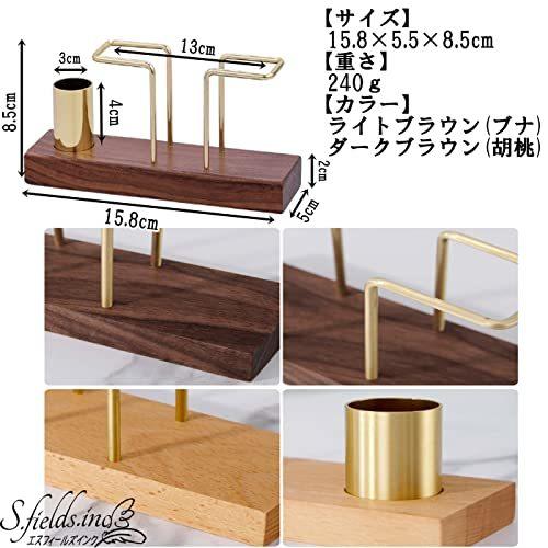 ナプキンスタンド ペーパーナプキンホルダー 紙ナプキン立て 木製 レトロ 楊枝入れ付き napkinholder584S.fields.inc 通販 Yahoo!ショッピング