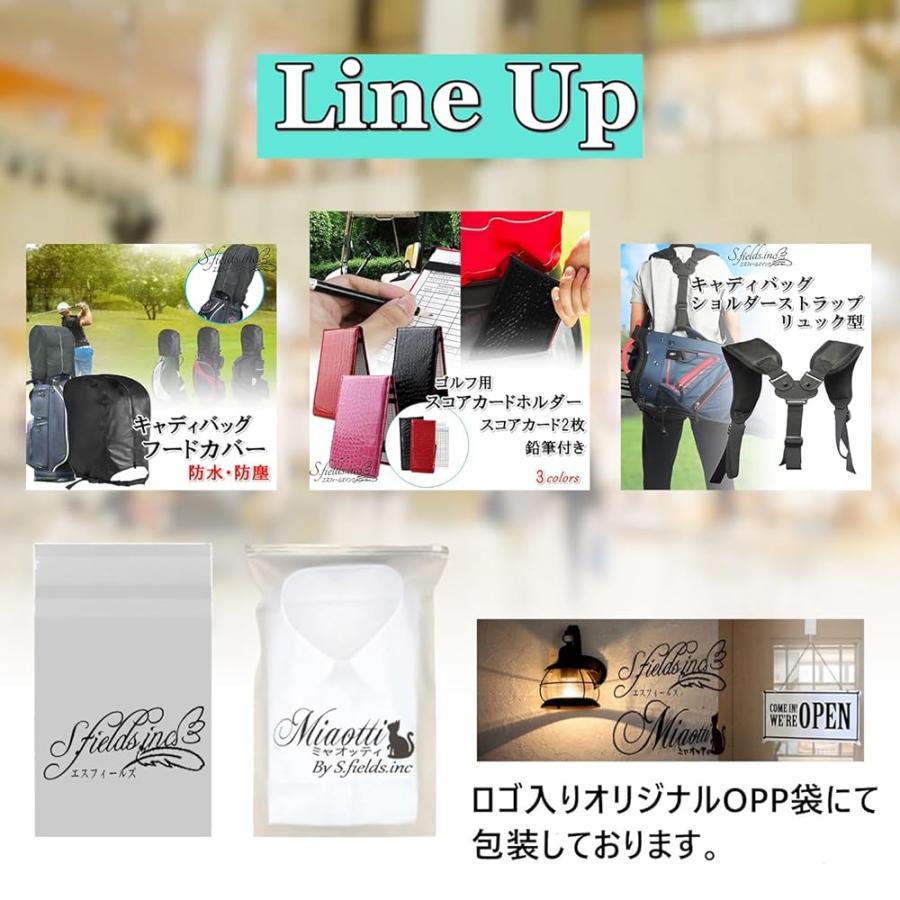 S.fields.inc正規直営店 スコアカードホルダー ゴルフ 縦型 PUレザー