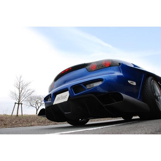 RX-7 FD3S【リアバンパーver.Cv ＆ カーボン製アンダーディフューザー