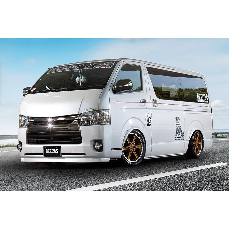 BEECAS/ビーキャス【（Flat/フラット）フロントハーフスポイラー】200