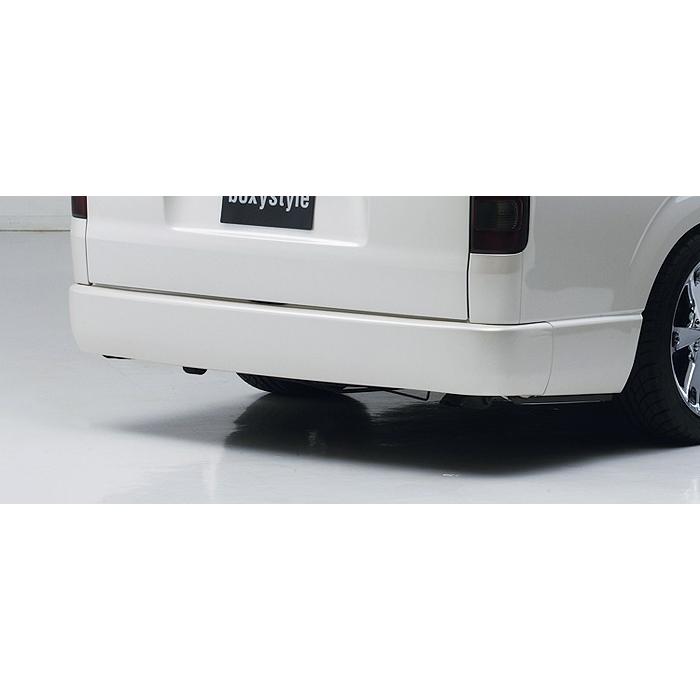 ハイエース 標準 フラットリアバンパー BOXYSTYLE/ボクシースタイル【リアフラットバンパー】200系ハイエース1