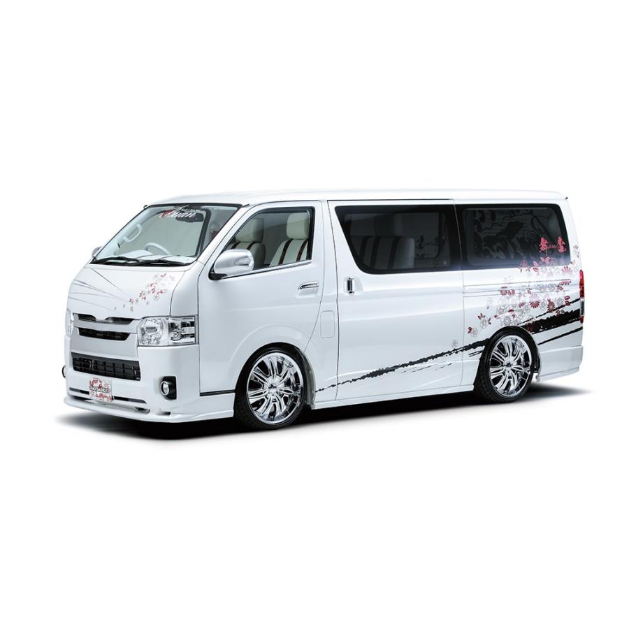 ハイエース200系ワイドサイドとワイパーガード全年式対応 楽天市場】トヨタ ハイエース 200系 ワイパーガード ワイパー