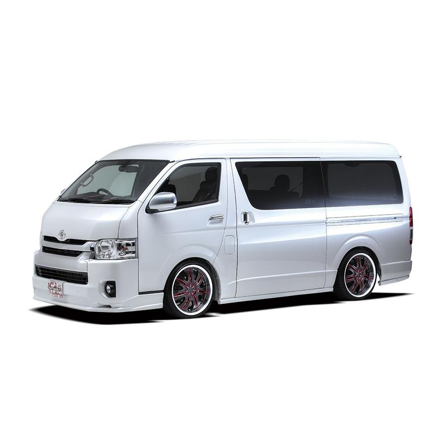 舞杏 ぶあん アーバンスタイル エアロ3点セット 0系ハイエース 4型 ワイドボディー Buan 01 Sftショッピング 通販 Yahoo ショッピング