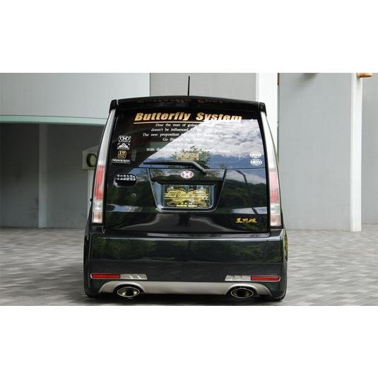 l150sムーブカスタムバタフライシステムリアバンパー