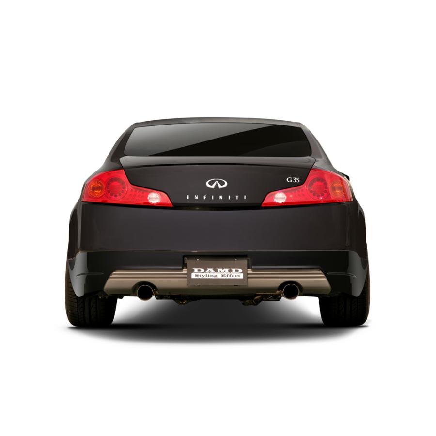 DAMD/ダムド スカイライン SKYLINE COUPE V35/G35【BLACK x METAL リア
