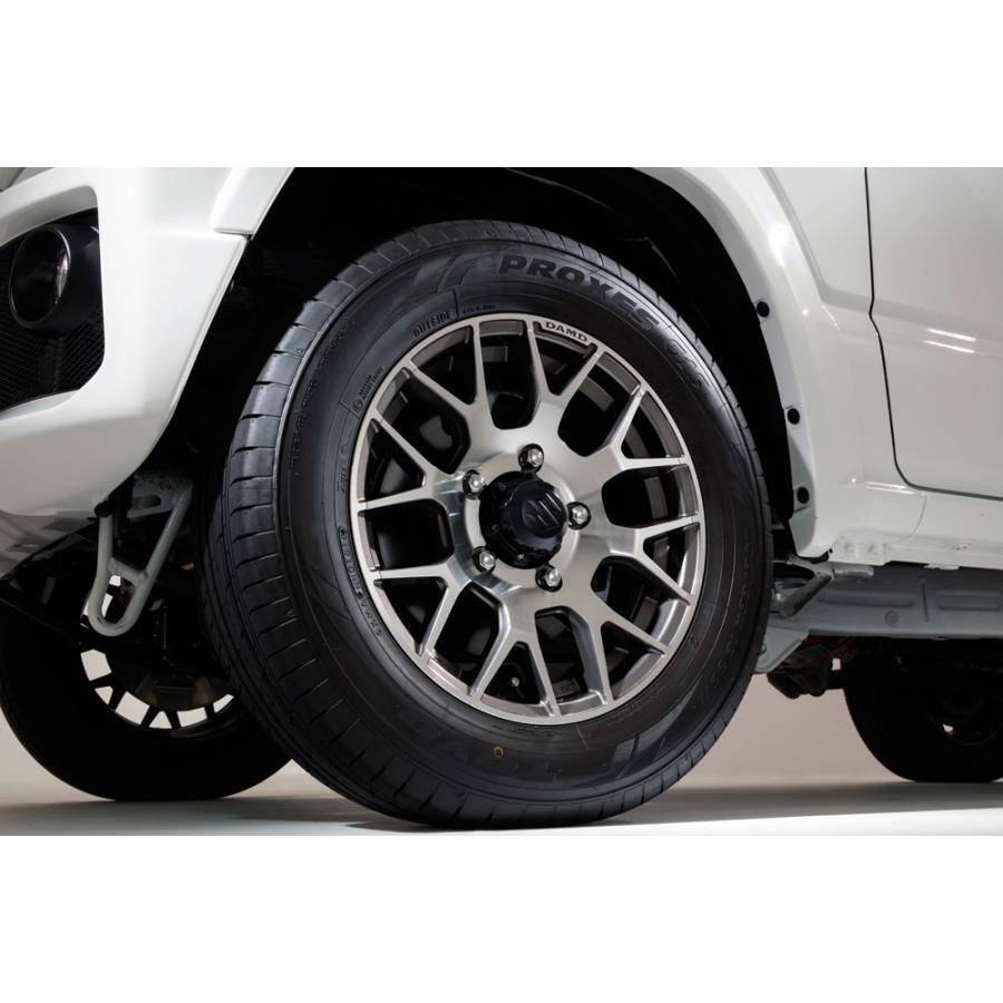 DAMDOlittle G. WHEEL タイヤ4本セット16x6J DAMD/ダムド ジムニー JB64【little G ホイール5本セット 16inch×5.5J
