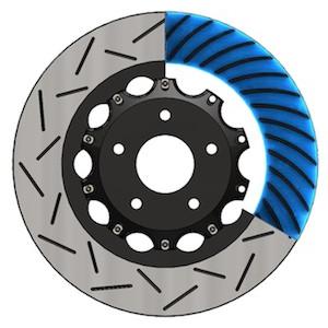 DAYTONA/デイトナ【Z1 Motorsports 2ピース アケボノ フロントスポーツ