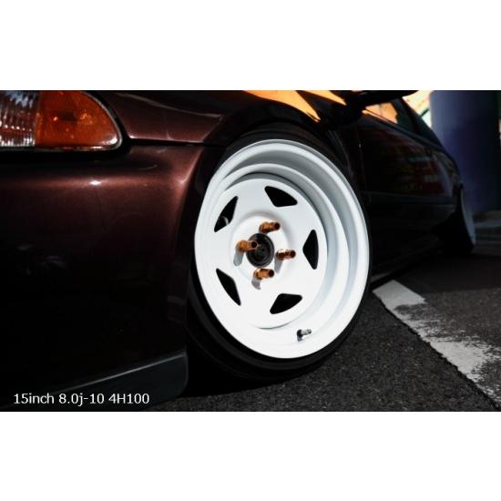 ESB/イーエスビー（CLS-WHEEL)【CLS-TC01】15×7.0j 4H 100 +35 鉄チン