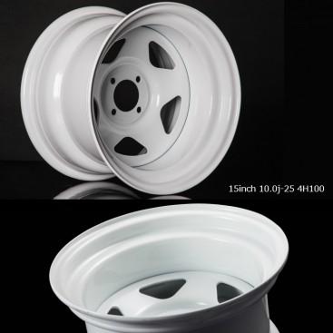 ESB/イーエスビー（CLS-WHEEL)【CLS-TC01】15×7.0j 4H 100 +25 鉄チン