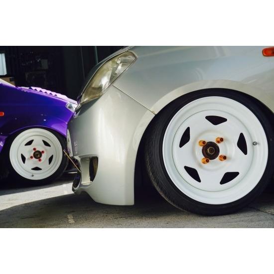 ESB/イーエスビー（CLS-WHEEL)【CLS-TC01】15×7.0j 4H 100 +10 鉄チン