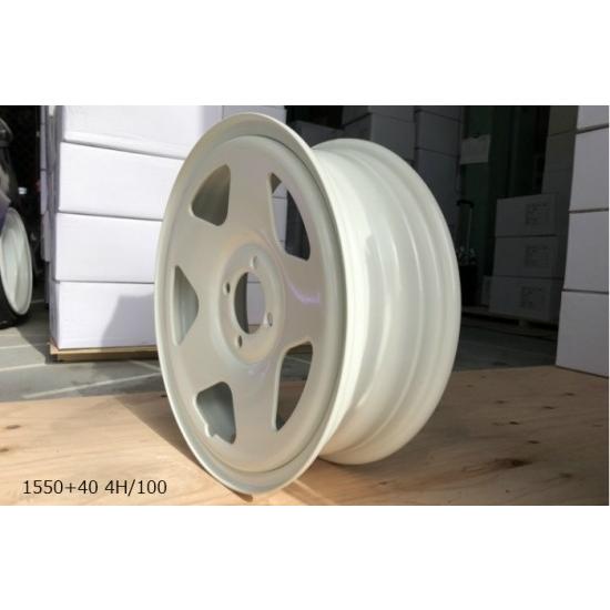 ESB/イーエスビー（CLS-WHEEL)【CLS-TC01】15×8.0j 4H 100 -25 鉄チン