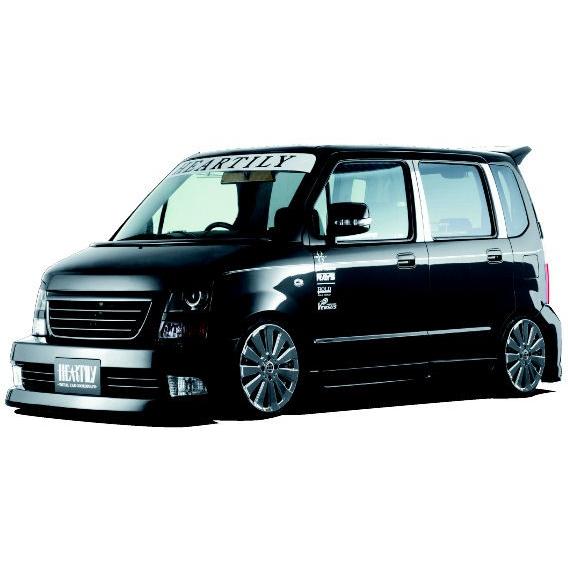 MH21 22 ワゴンR　ガーニッシュ HEARTILY/ハーテリー（V-LUX）【ヘッドライトガーニッシュ】ワゴンR