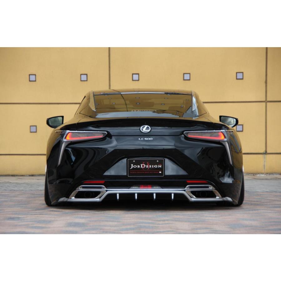 LC500 LC500h JOB DESIGN リヤアンダースポイラー JOBDESIGN/ジョブデザイン（GUNs STYLE）【リアアンダースポイラー