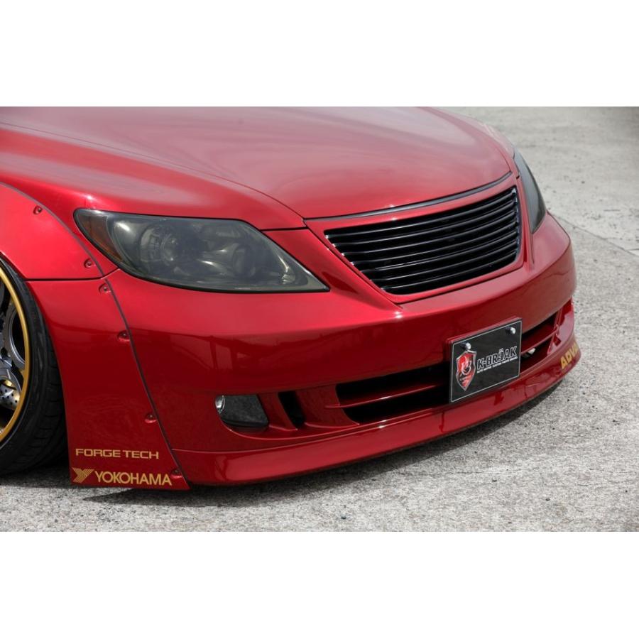 レクサス 絶え LS460 後期 フロントハーフスポイラー K-BREAK/ケイブレイク