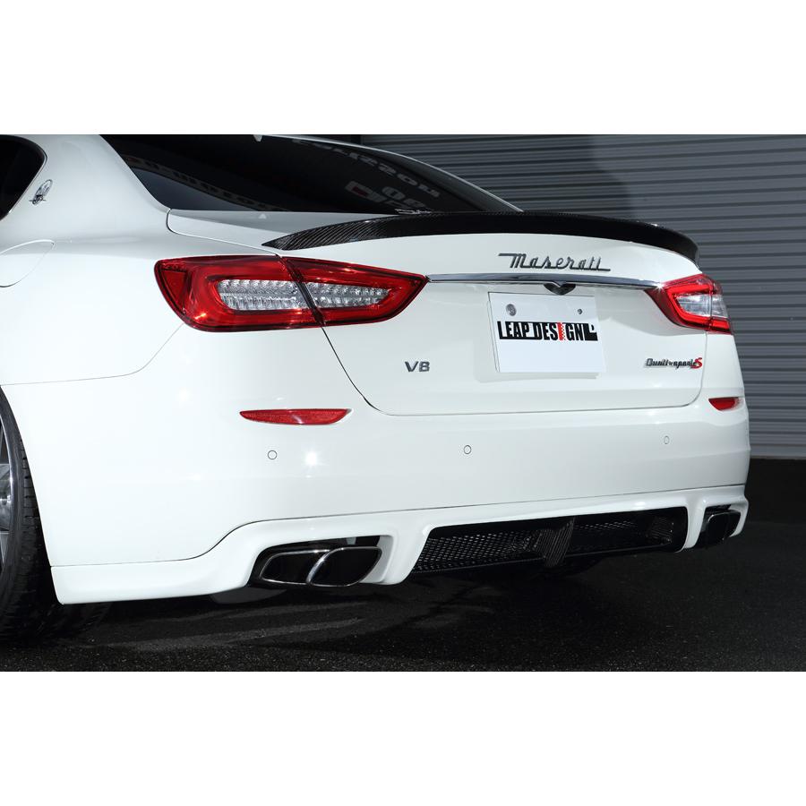 Leap Design リープデザイン リアスカート一部カーボン マセラティ クアトロポルテ Maserati Quattroprte Leapdesign 0004 Sftショッピング 通販 Yahoo ショッピング