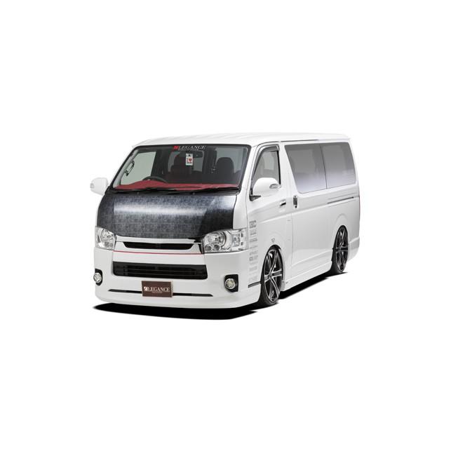LEGANCE/レガンス【フロントハーフスポイラー】200系ハイエース4型〜7