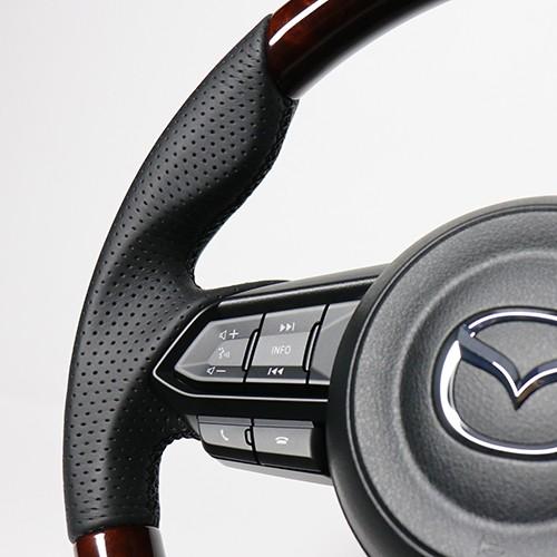 REAL/レアル ステアリング ウッド［オリジナルシリーズ］MAZDA CX-8