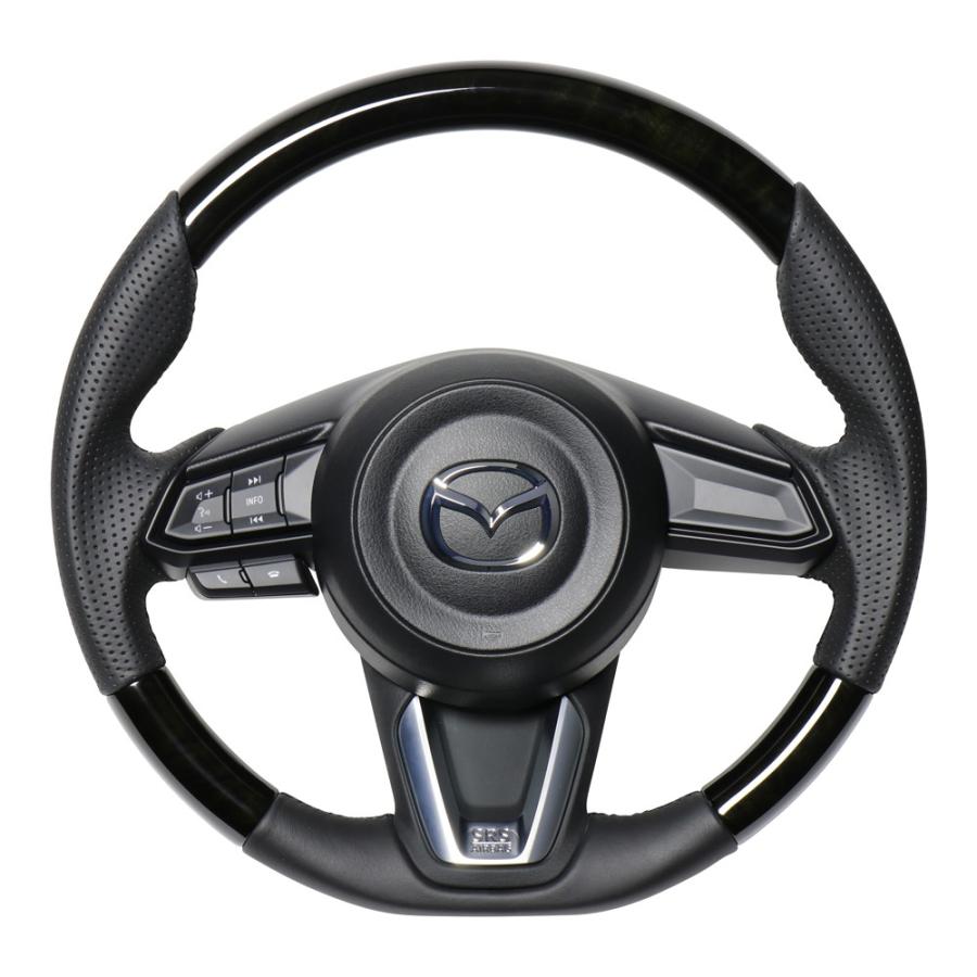 REAL/レアル ステアリング ウッド［オリジナルシリーズ］MAZDA CX-8