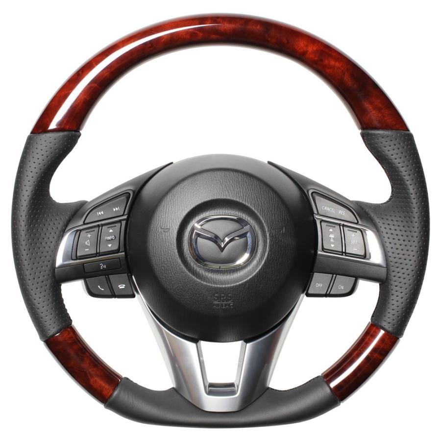 REAL/レアル ステアリング ウッド［オリジナルシリーズ］MAZDA CX-5