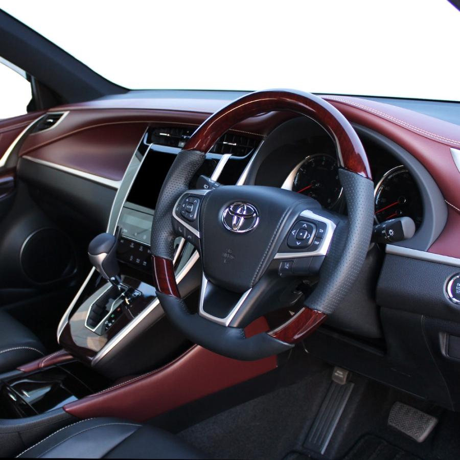 REAL/レアル ステアリング ウッド［プレミアムシリーズ］TOYOTA