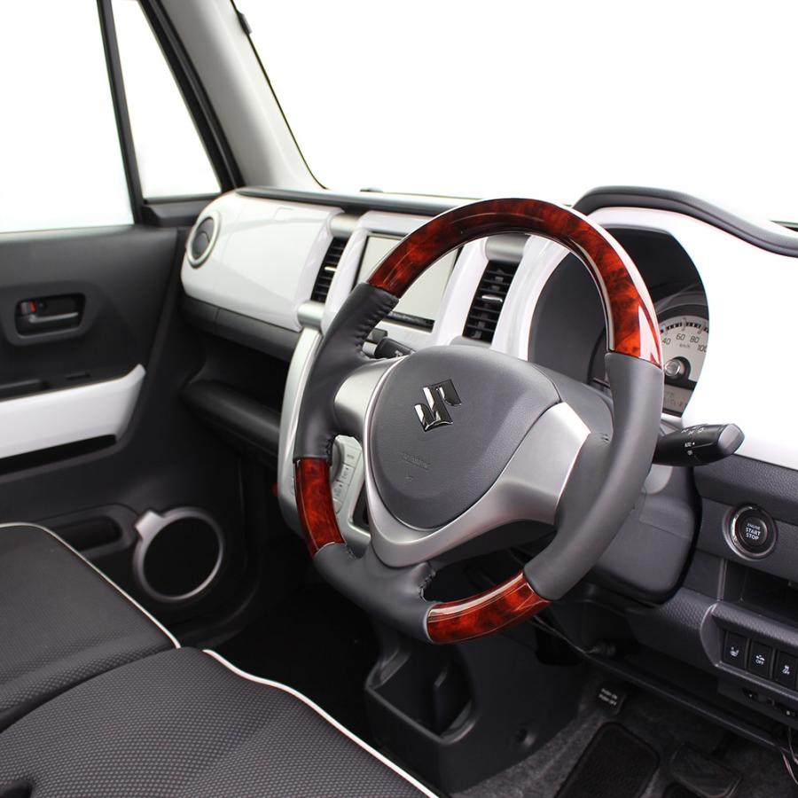 REAL/レアル ステアリング ウッド［オリジナルシリーズ］SUZUKI ワゴン