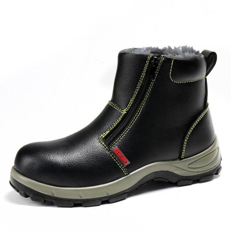 新品★HELLY HANSEN27cm防水レザーハイカットブーツ 防水安全靴 ハイカット ブーツ 作業靴 メンズ レディース 鋼先芯 革靴