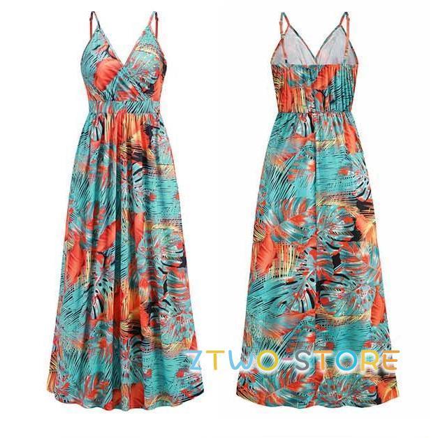 アプワイザーリッシェ花柄ノースリーブマキシワンピース Apuweiser-riche - アプワイザーリッシェ ワンピース ロング