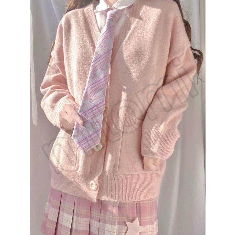 高校生 中学生 制服 スクール カーディガン高校生 中学生 制服 Vネック カーディガン JK制服 ニットカーディガン ショート丈｜sg-k｜04