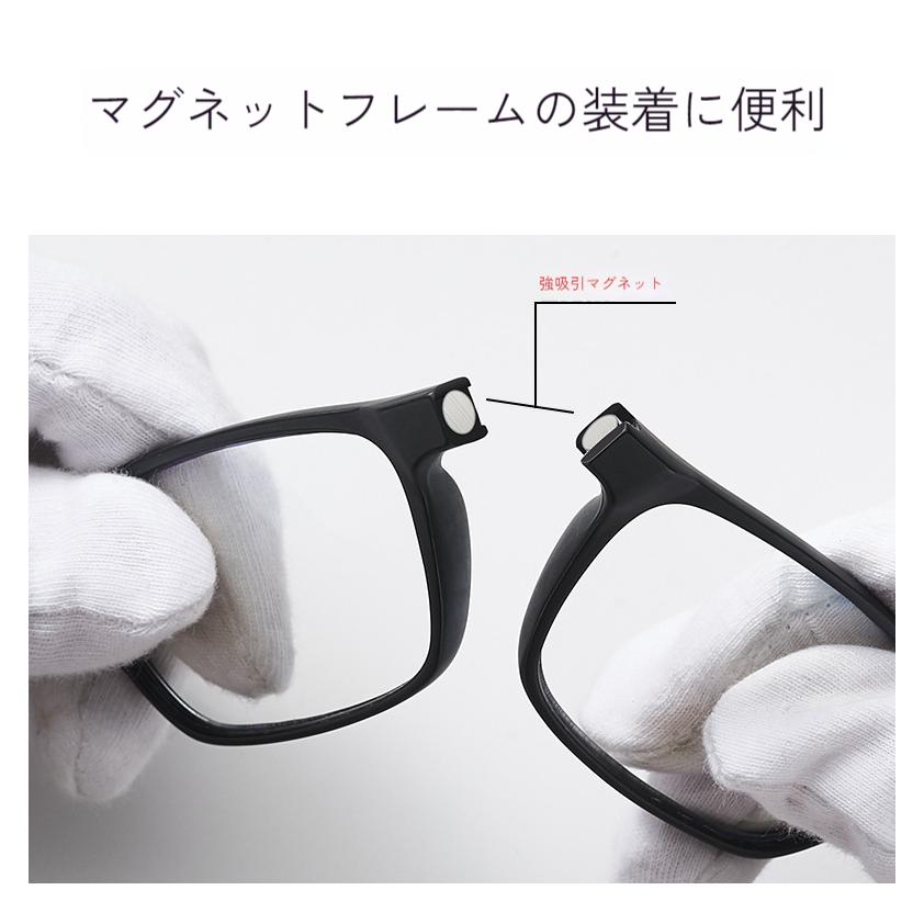 老眼鏡 首かけ クリックリーダー 滑り止め付き シニアグラス おしゃれ