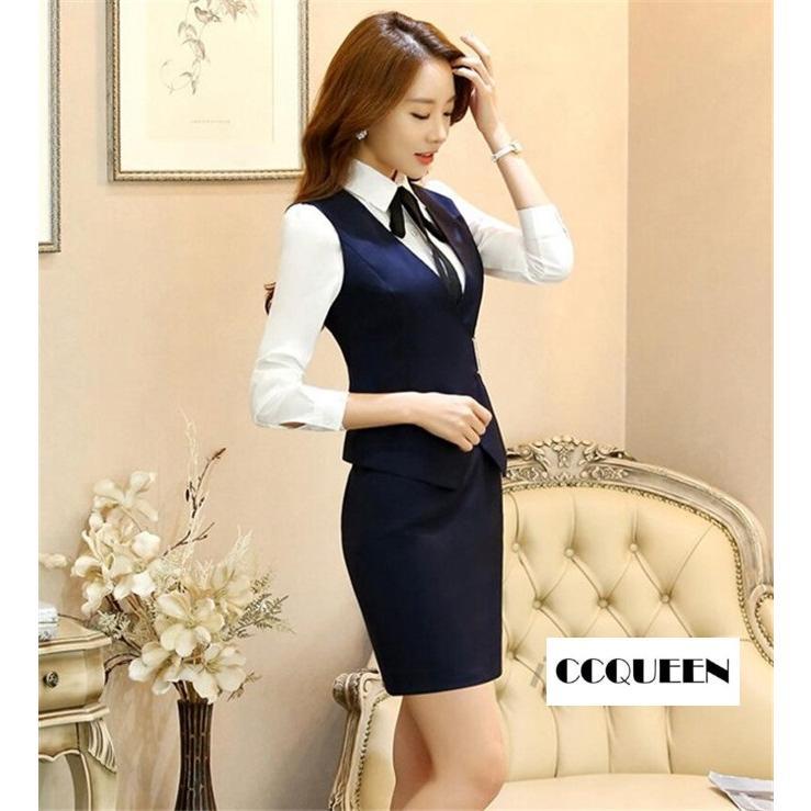 Lnb様 スカート、ベスト  2点 ベスト スカート 2点セット フォーマルベスト レディースベスト