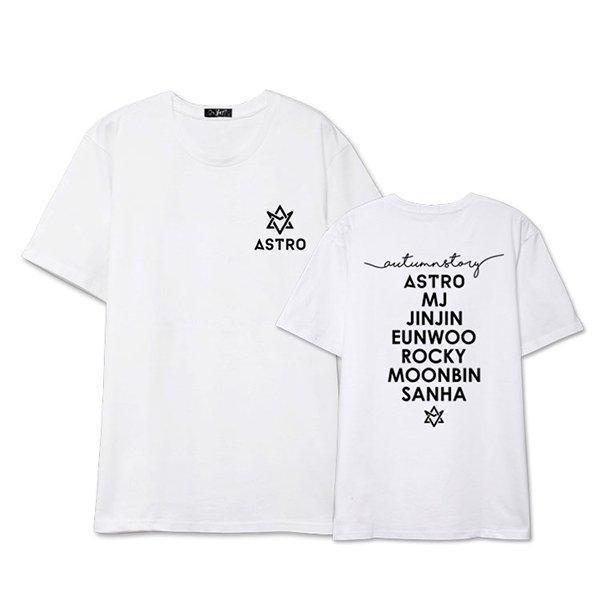 ASTRO EunWoo Moon Bin SanHa韓流グッズ 半袖Tシャツ コート2022新入荷 春夏 男女応援服 打歌服カジュアルウェア｜sg-k｜05