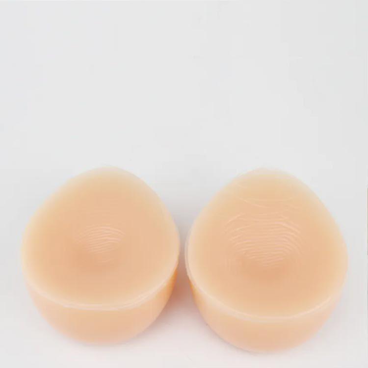 リアルシリコンおっぱい Dカップ 1200g×2 バストアップ 人工乳房 