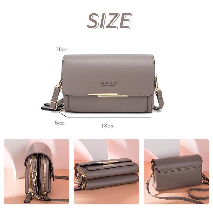 ショルダーバッグ・ポシェット ^LE ABONNE^ WALLET BAGTAN AB2314BG008MBR お財布ショルダー お財布ポシェット お財布バッグ ショルダー