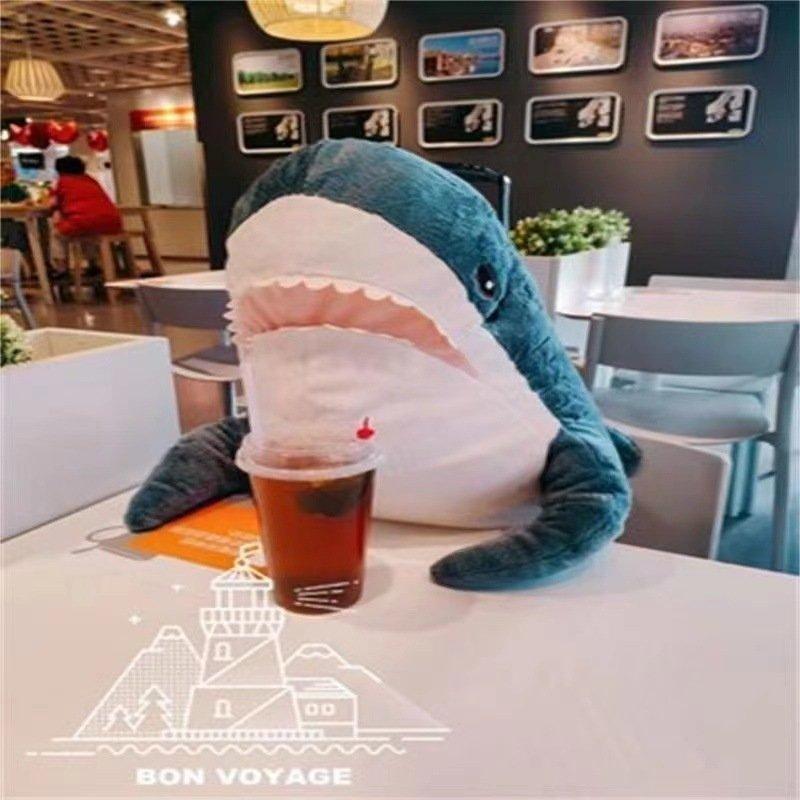 ぬいぐるみ イケア シャーク shark 抱き枕 サメ 鮫 (60/100/140/160CM