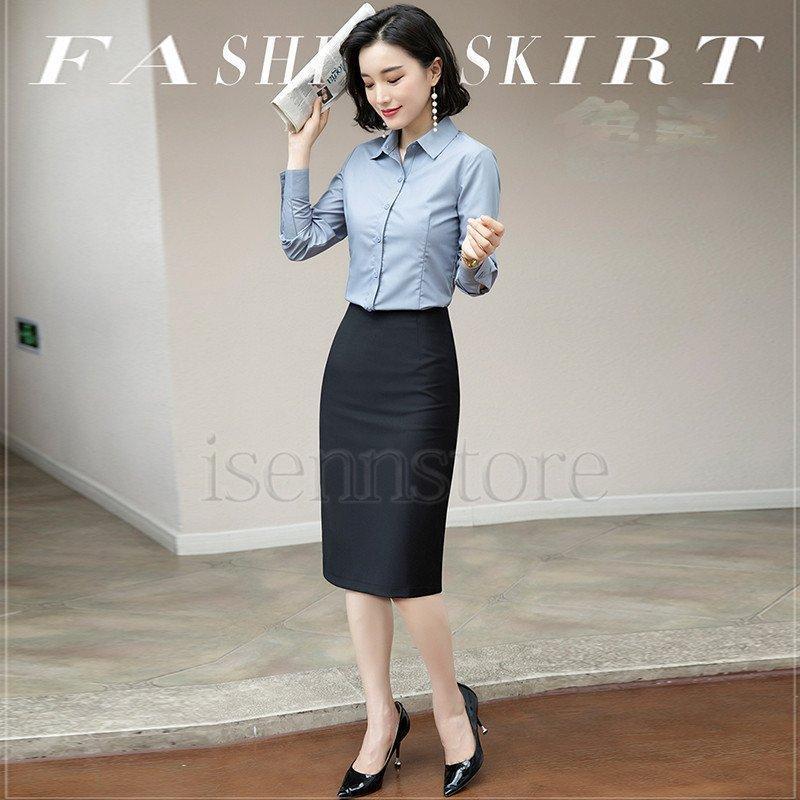 事務員　スカート 