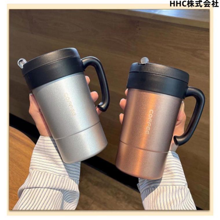 ステンレス マグカップ 580ml 保冷 保温 真空断熱 ステンレスマグ 蓋