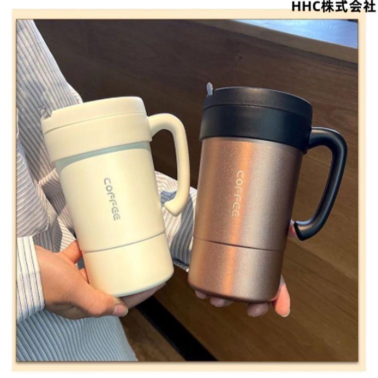 ステンレス マグカップ 580ml 保冷 保温 真空断熱 ステンレスマグ 蓋 