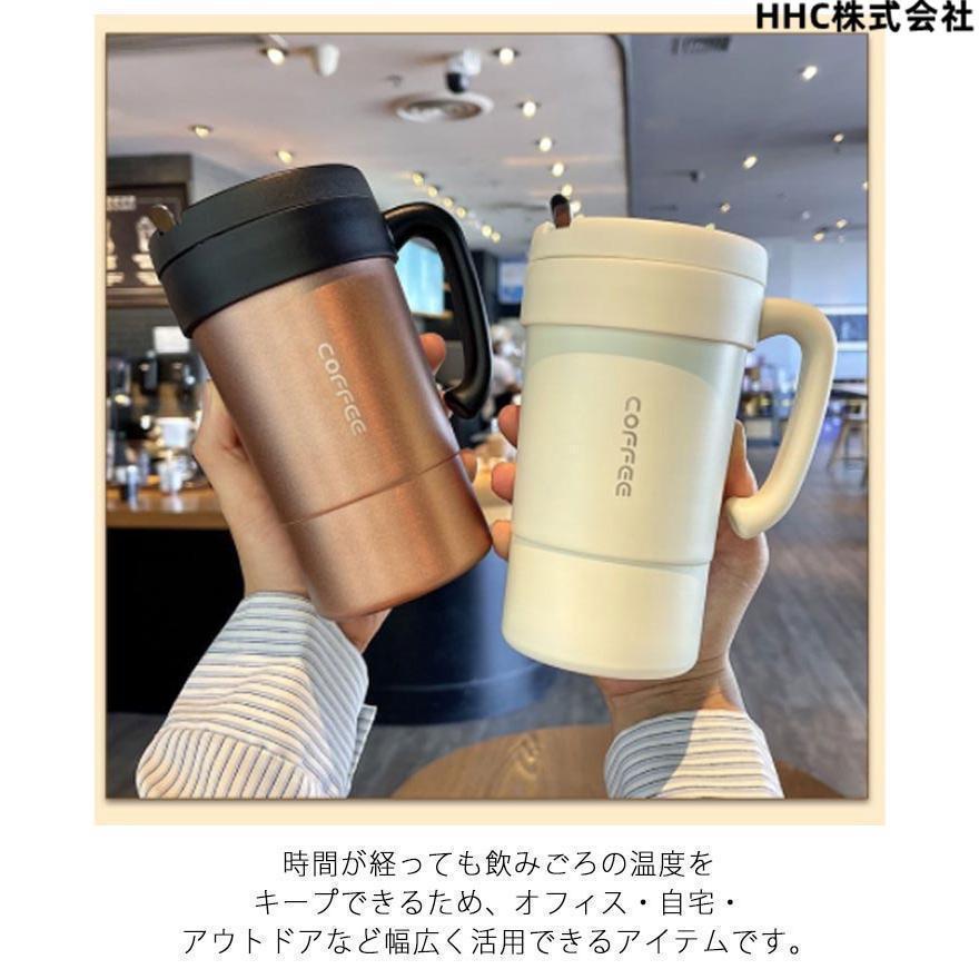 ステンレス マグカップ 580ml 保冷 保温 真空断熱 ステンレスマグ 蓋