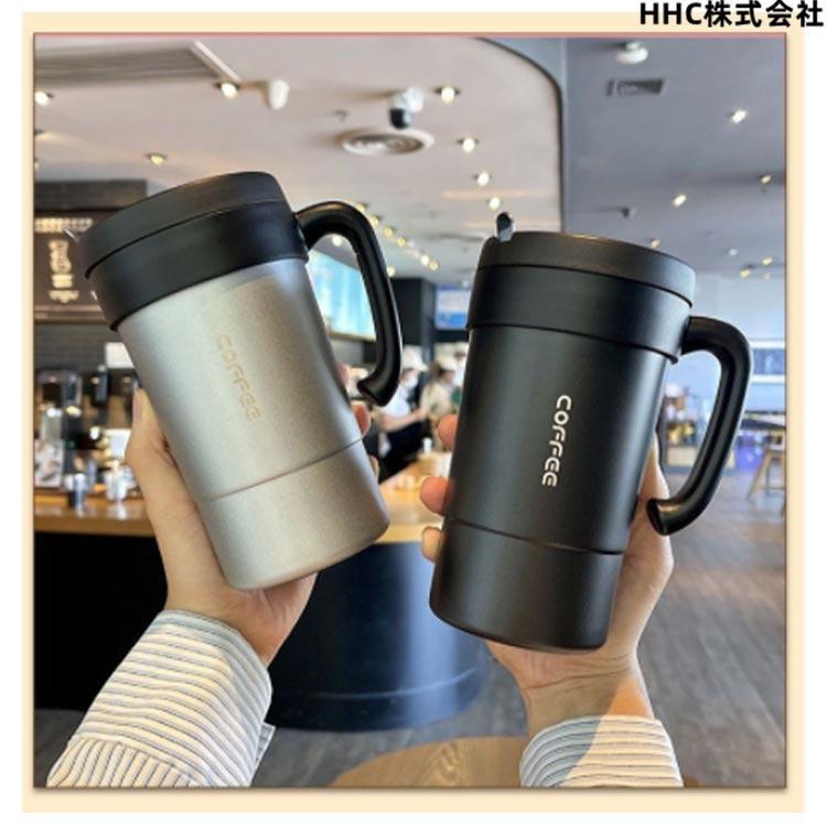 ステンレス マグカップ 580ml 保冷 保温 真空断熱 ステンレスマグ 蓋