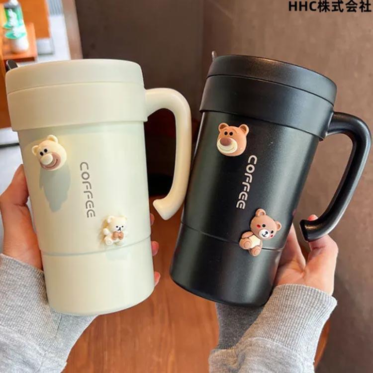 ステンレス マグカップ 580ml 保冷 保温 真空断熱 ステンレスマグ 蓋 