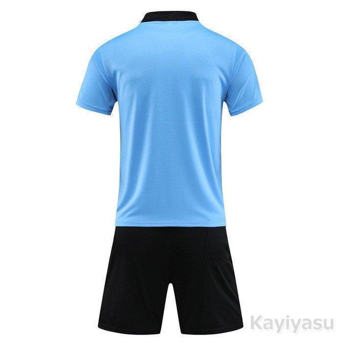 サッカー審判服 審判ウェア 練習着 上下セット 半袖 シャツ ハーフ