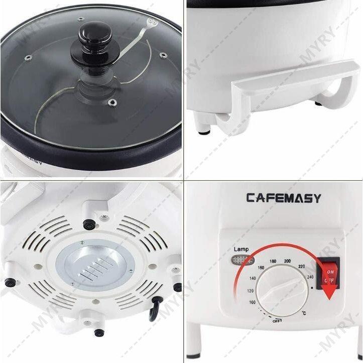 コーヒー焙煎機 小型業務用 家庭用 自動 電動ロースター 温度