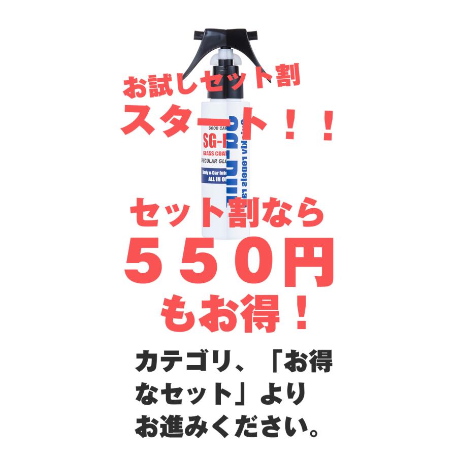ガラスコーティング剤 SG-MAX お試し100ml  車 スマホ 業務用 水回り 水まわり 掃除 洗面台 |  | 20