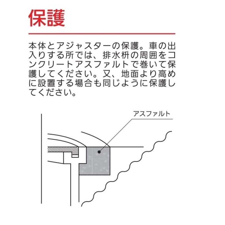 グッドホームボックス GBH300S 雨水角升 本体 ホワイト グレー バケツ