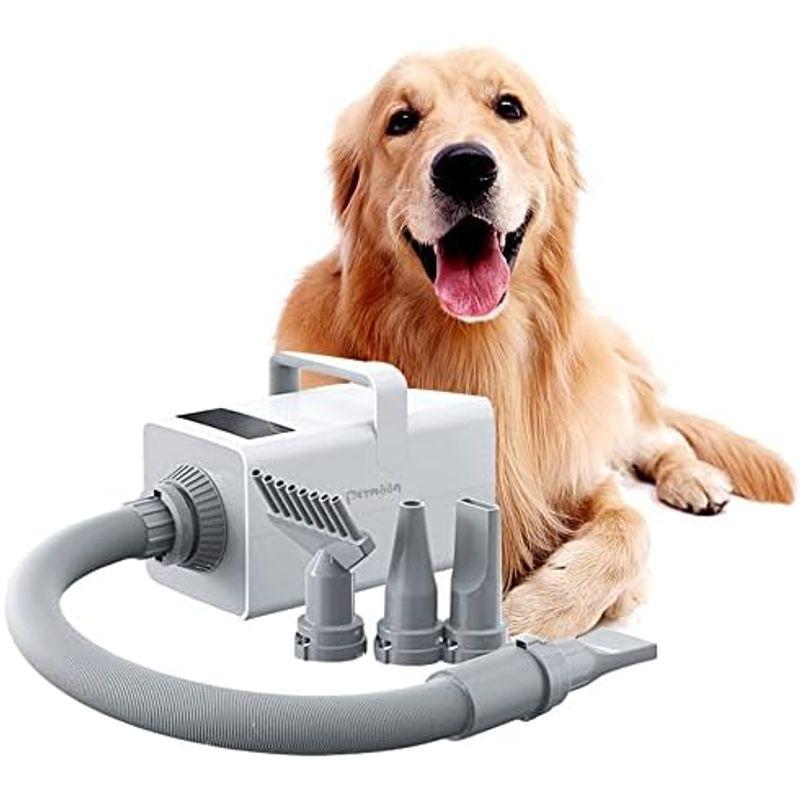 【売り切りお値下げ】 Petmoon ペットドライヤー ペットヘアードライヤー ブロワー 無段階速度制御 送風機 4つのノズル付き 風速、温度調整可能 強いブロー 【I1771450043】(10583円)