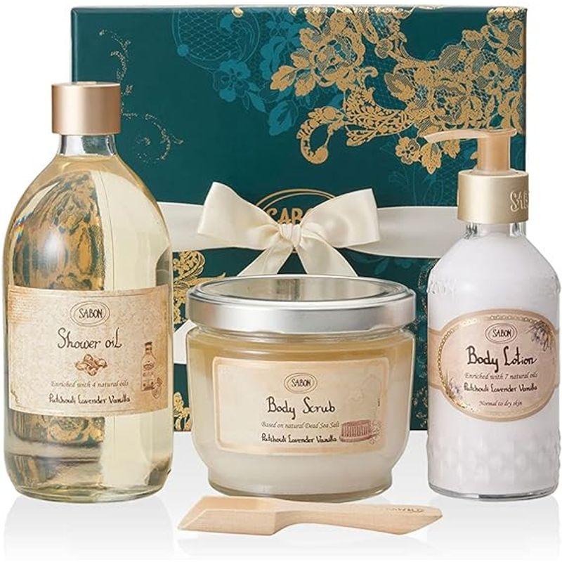 SABON サボン/ボディケア レギュラーセット/パチュリ・ラベンダー・バニラ ラベンダー バニラ パチュリ サボン/ボディケア レギュラーセット/パチュリ